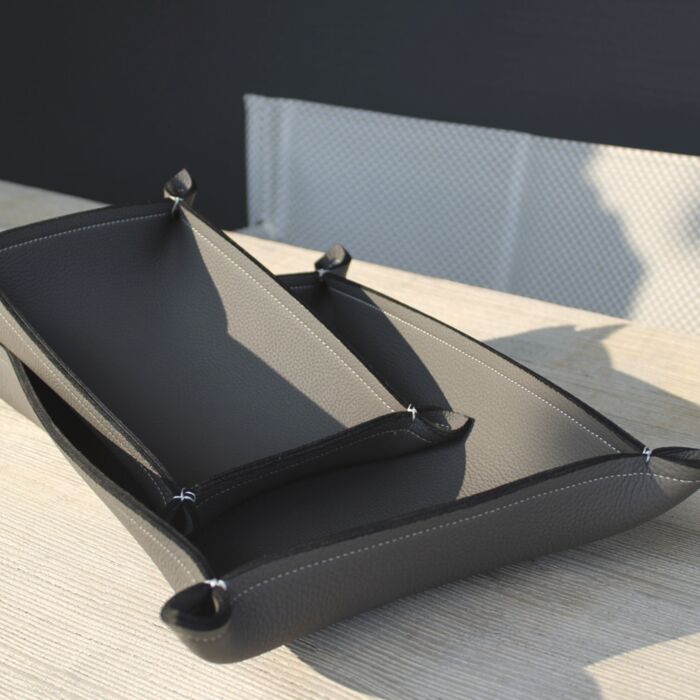 31 Große Lederschale